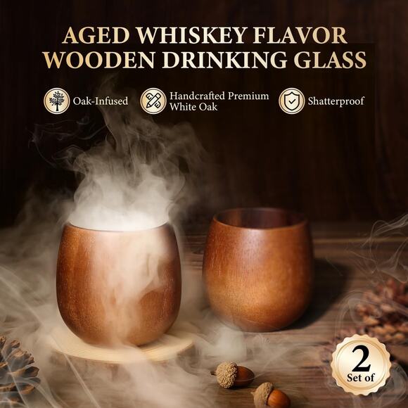 Electric Whiskey Smoker Kit with 10 Natural Wood Chips – Rechargeable Cocktail S - Picture 5 of 6